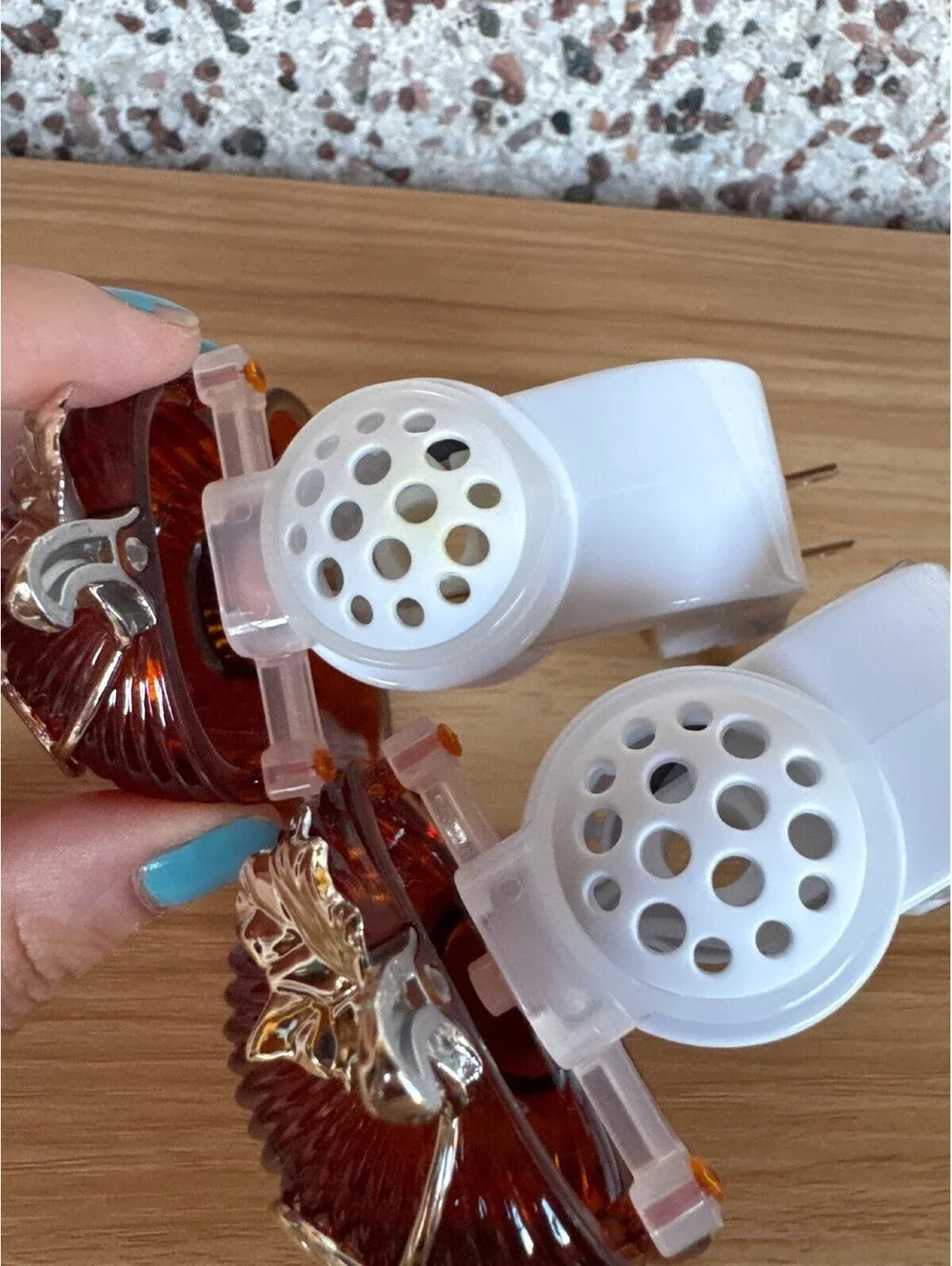 Bath & Body Works Stacked Pumpkins Wallflowers Plug Set of 2 Fall Decor